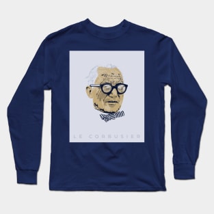 Le Corbusier Poster Long Sleeve T-Shirt